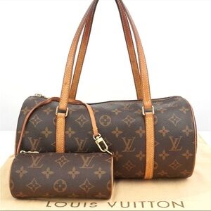 Louis Vuitton Papillon. Mini bag included!